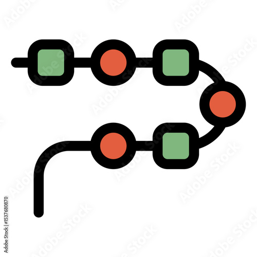 beads vector icon