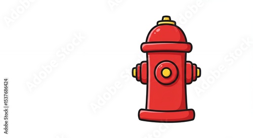 Wallpaper Mural Cartoon fire hydrant illustration Torontodigital.ca