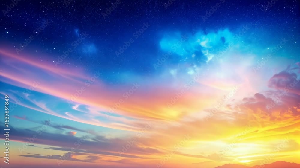Orb floating above misty mountain range at dusk reflecting clouds and sky in dreamy celestial landscape at golden hour Orb floating above misty mountain range at dusk reflecting clouds and sky in dreamy celestial landscape at golden hour