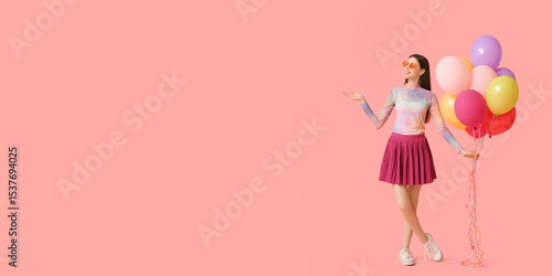 Beautiful young woman with ...