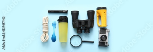 Set of traveler's accessori...