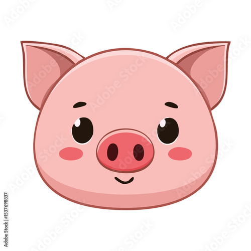 Cute pig