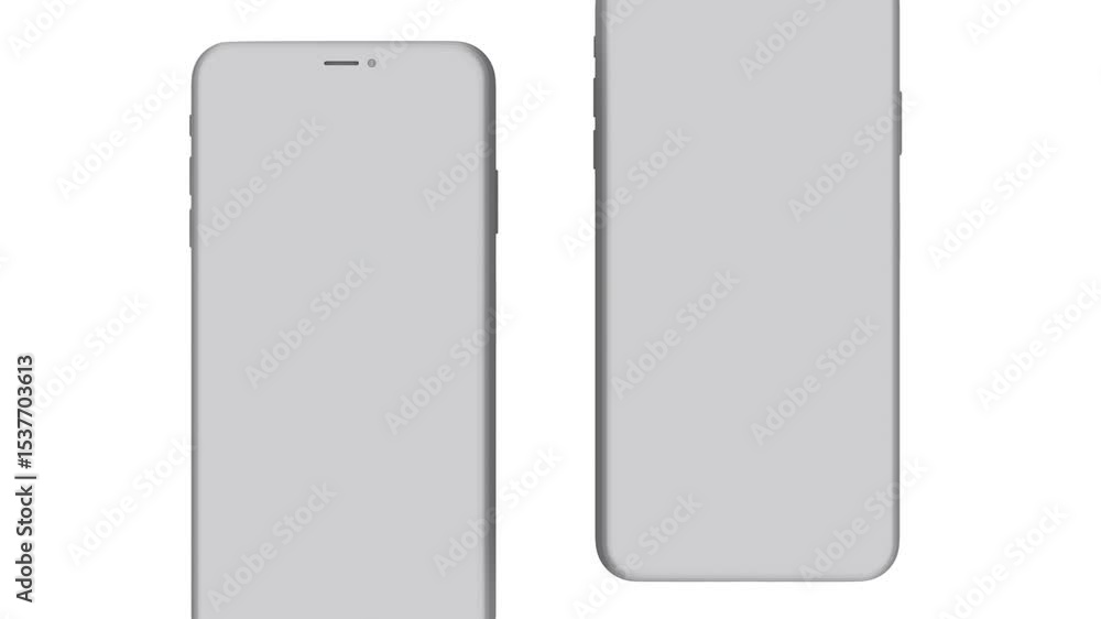 3d Smartphone Animation, Mobile Phone Mockup Video, Phone In Vertical Orientation Portrait Mode, Smartphone Mockup motion graphics. Mobile Mockup With Chroma Key Screen Isolated On White Background. 3d Smartphone Animation, Mobile Phone Mockup Video, Phone In Vertical Orientation Portrait Mode, Smartphone Mockup motion graphics. Mobile Mockup With Chroma Key Screen Isolated On White Background.
