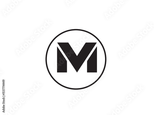 M Letter Logo Design | Modern M Monogram | Minimalist M Initial Logo | Bold Alphabet M Symbol | Elegant M Typography Emblem | Creative M Logo Vector | Black and White M Lettermark | Geometric M Logo C