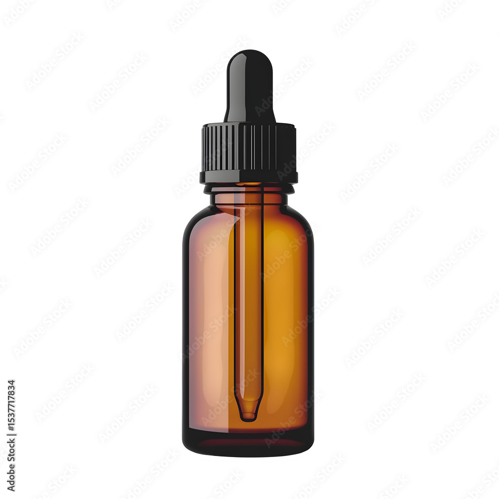 Fototapeta premium Dropper Bottle Mockup on white background