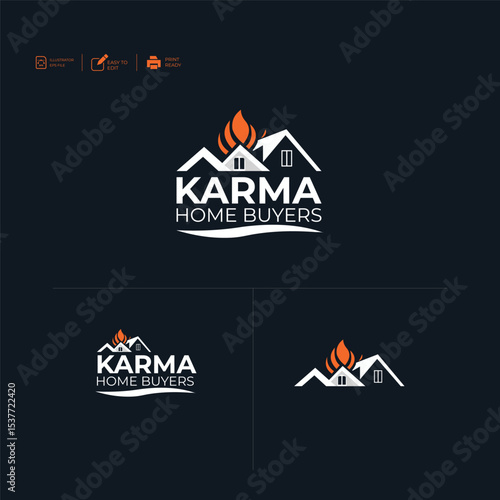 Logo template design ideas vector