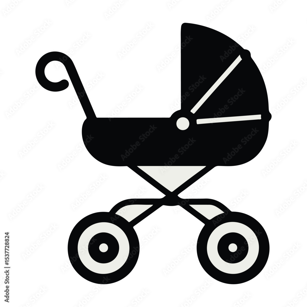 baby carriage vector illustration baby carriage vector illustration