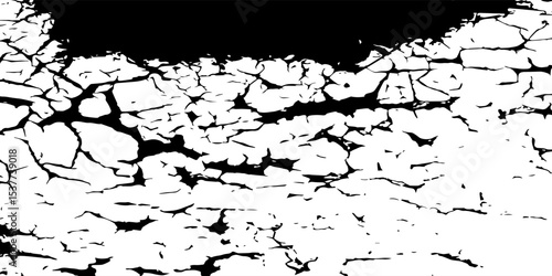 White vein seamless patterns of black marble texture dark background