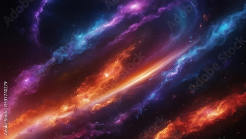 Wallpaper Mural abstract space background Torontodigital.ca