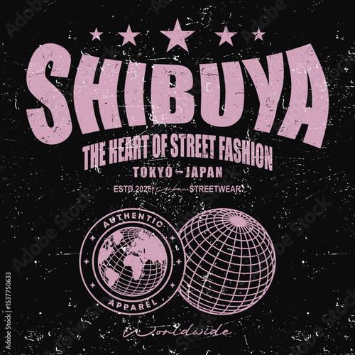 Futuristic illustration of tokyo japan vector t shirt design, vector graphic, typographic poster or tshirts street wear and Urban style