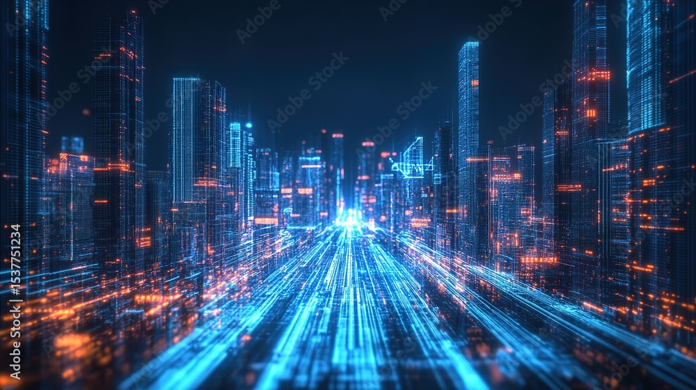 night city traffic night city traffic