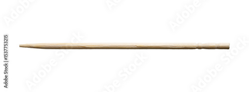 Fotografia whole wooden toothpick isolated