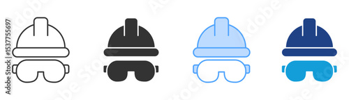 Ppe Icon Set Multiple Style Collection