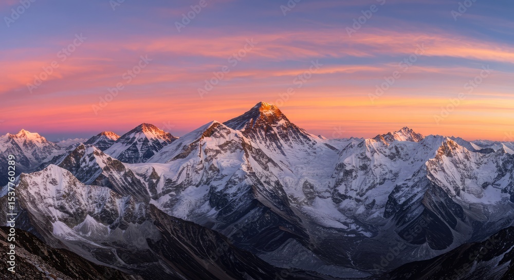 Obraz premium sunrise in the mountains