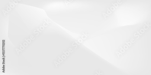 Silver foil background with metal mirror texture. Chrome gradient surface with light gloss simple abstract