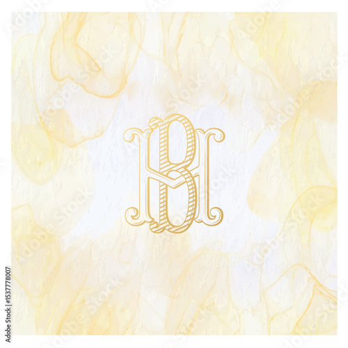 HB, BH, logo HB, Letter HB,  Monogram HB, Wedding Monogram, Wedding Logo, Logo Design , Monogram Vintage