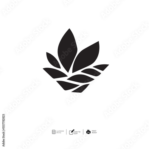 Logo template design ideas vector