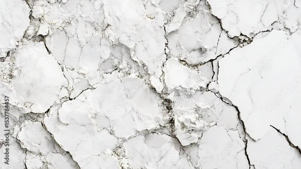 Cracked White Marble Texture with Natural Patterns Cracked White Marble Texture with Natural Patterns