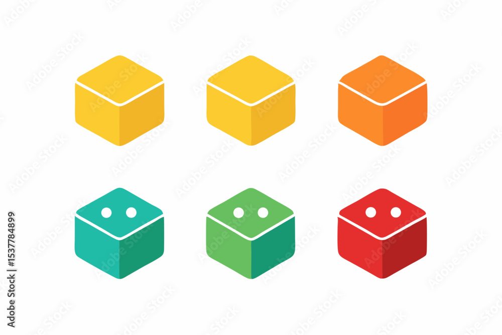 Obraz premium set of Paneer icon vector silhouette illustration isolated on white background