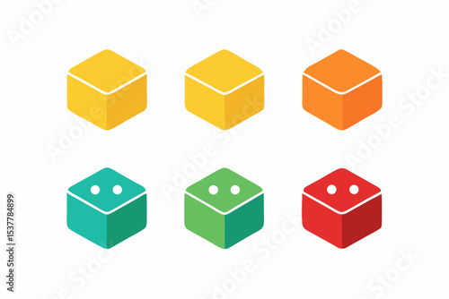 set of Paneer icon vector silhouette illustration isolated on white background
