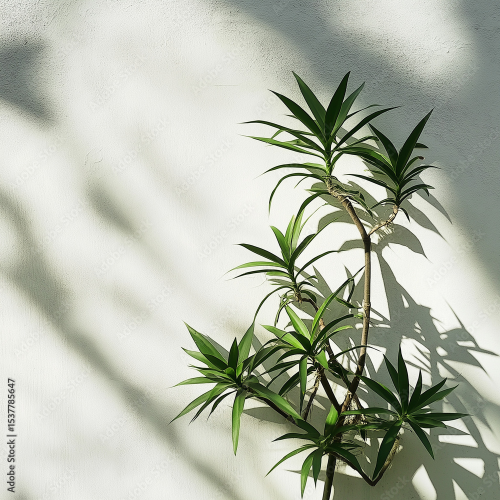 Fototapeta premium branch of a palm tree