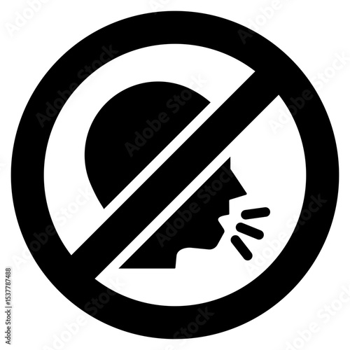 Workplace Silence Icon