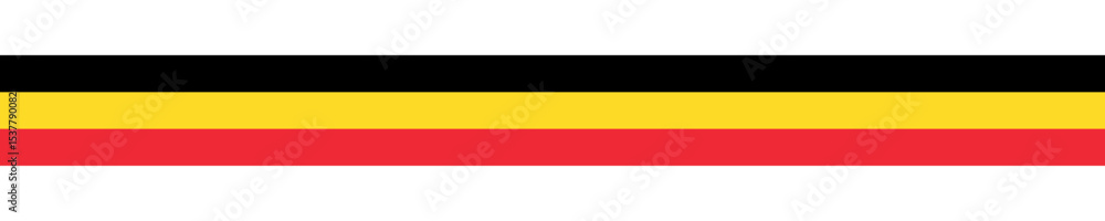 Obraz premium Belgium flag ribbon