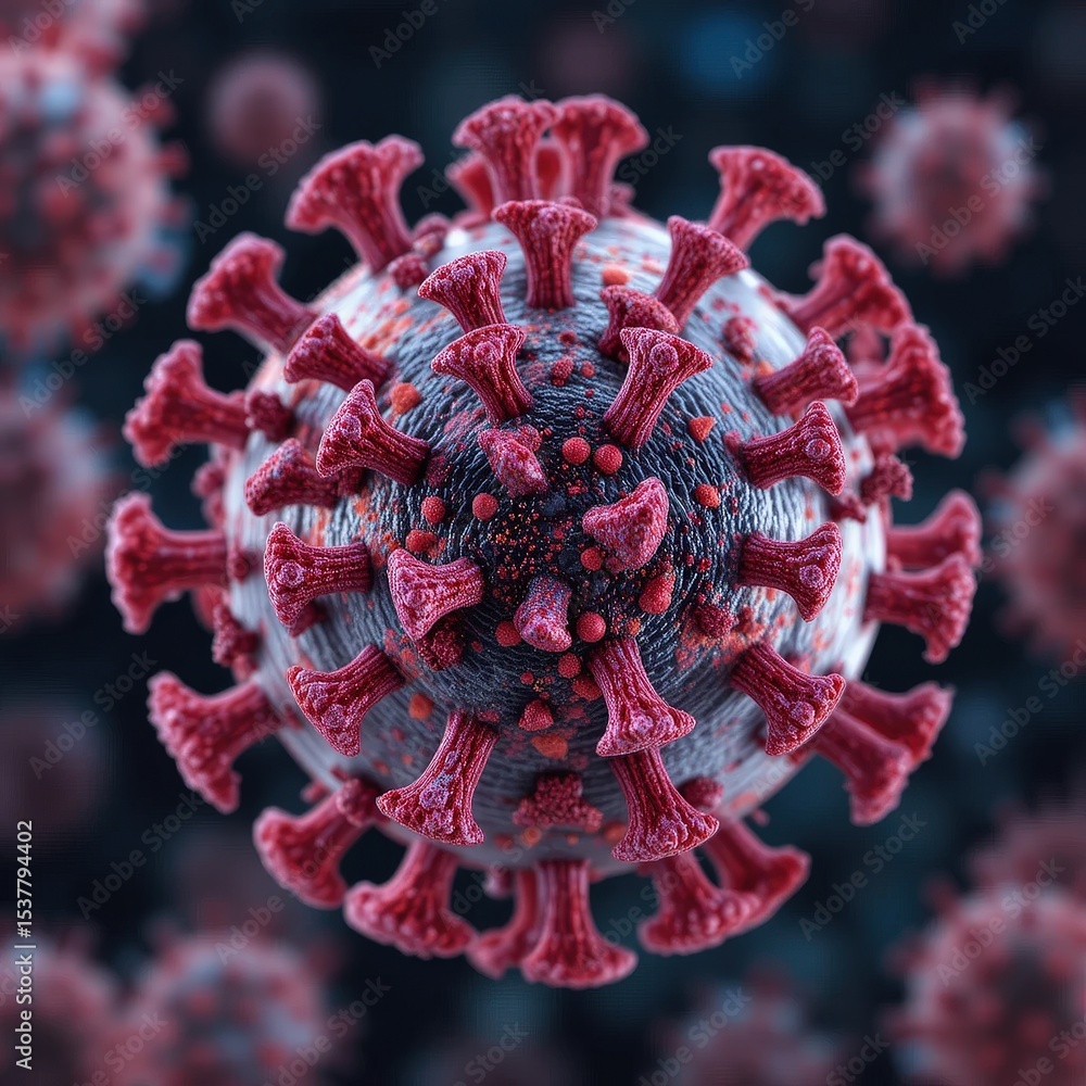 Fototapeta premium Understanding the COVID-19 Virus and Its Impact