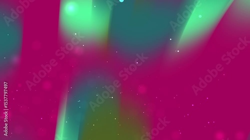 Abstract vibrant background with colorful swirls and glowing orbs creating a dreamy atmosphere