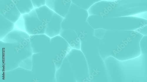 Wavy Water Surface in Soft Light Blue with Glimmering Ripples and Transparent Bubbles – Ideal for Digital Design