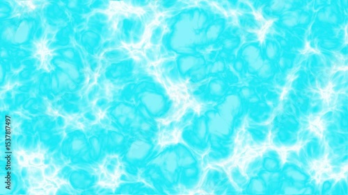 Smooth Light Blue Water Background with Subtle Waves, Splashes, and Bubble Details – Relaxing and Natural