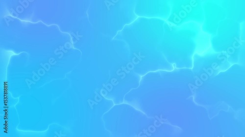 Defocused Blurred View of Calm Light Blue Water with Shimmering Ripples, Clear Bubbles, and Smooth Surface Texture – Serene Aquatic Background