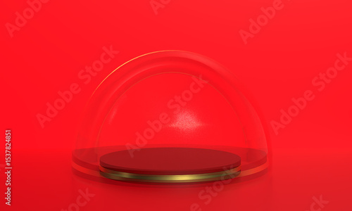 glasses red pink orange color interior room background wallpaper podium stage showcase stand present product marketing advertisement sale merry christmas xmas happy new year award glasses xmas