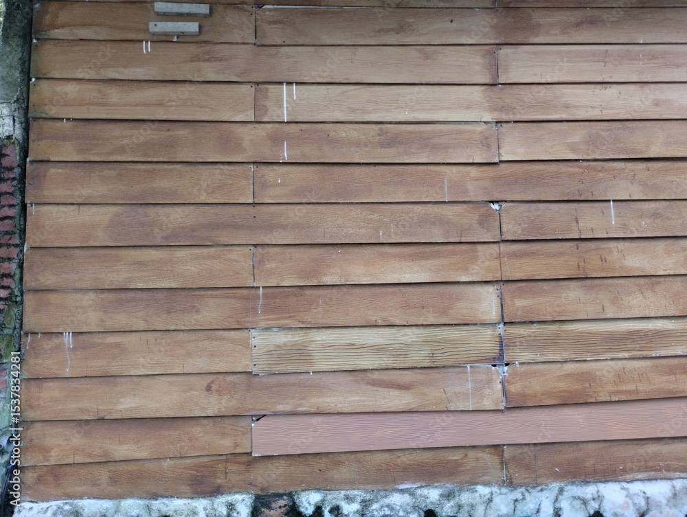 Fototapeta premium old wooden wall on the vilage