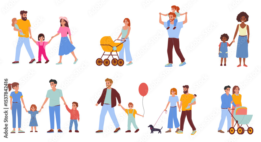 walking family happy family walk background collection of mother father children spending time together people bundle walking outdoor illustration clipart walking family happy family walk background collection of mother father children spending time together people bundle walking outdoor illustration clipart