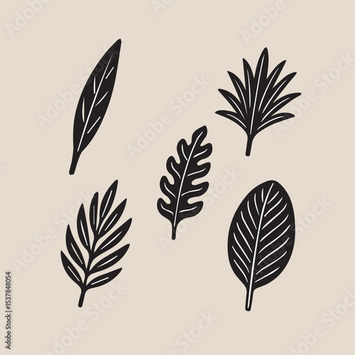 bring the lush beauty of the tropics into your creative work with this versatile collection high-quality tropical leaf brushes