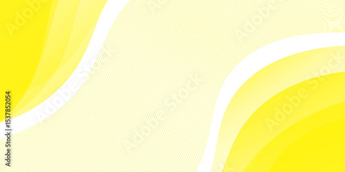 Abstract yellow white background frame material, refreshing sparkling white yellow color water. modern vector