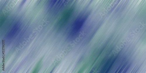 Abstract artwork with blended blues and greens evokes a sense of motion and fluidity offering a versatile backdrop for various design projects.