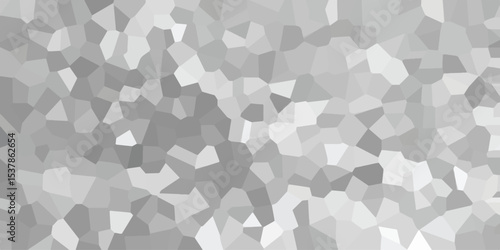 Abstract geometric mosaic background in grayscale creating a modern textured design suitable for various digital and print media