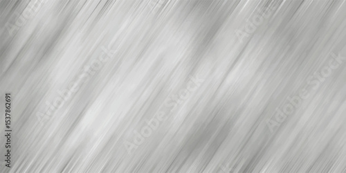 Abstract gray and white background with brush stroke texture pattern resembling light streaks and flowing lines suitable for digital artworks.