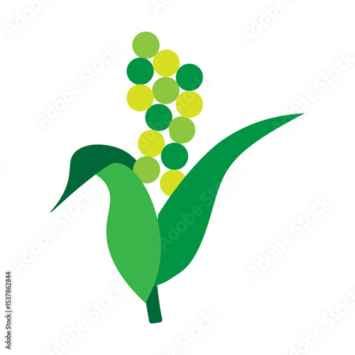 Millet Vector Flat Icon Design