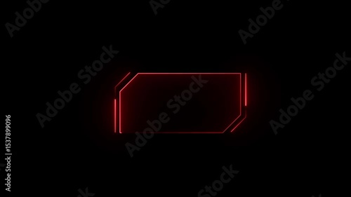 Wallpaper Mural glowing neon line rectangle animation background 4k video. Colorful laser show seamless loop 4K border Colorful laser show seamless loop 4K border, 4k video animation . Torontodigital.ca