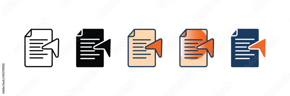 Aligned Compass Icon Set Multiple Style Collection Aligned Compass Icon Set Multiple Style Collection