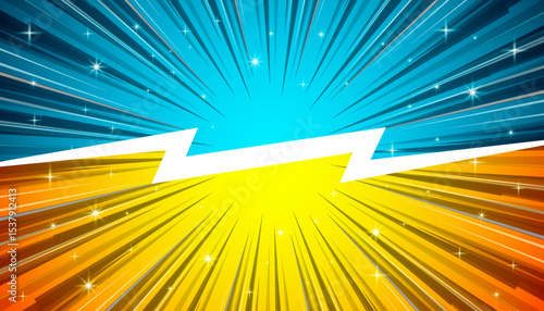 Comic versus pop art fight background. vector illustration.