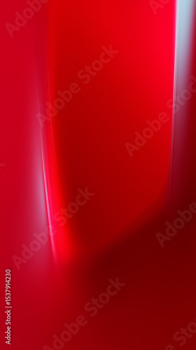 Vibrant Red Abstract Gradient with White Streaks