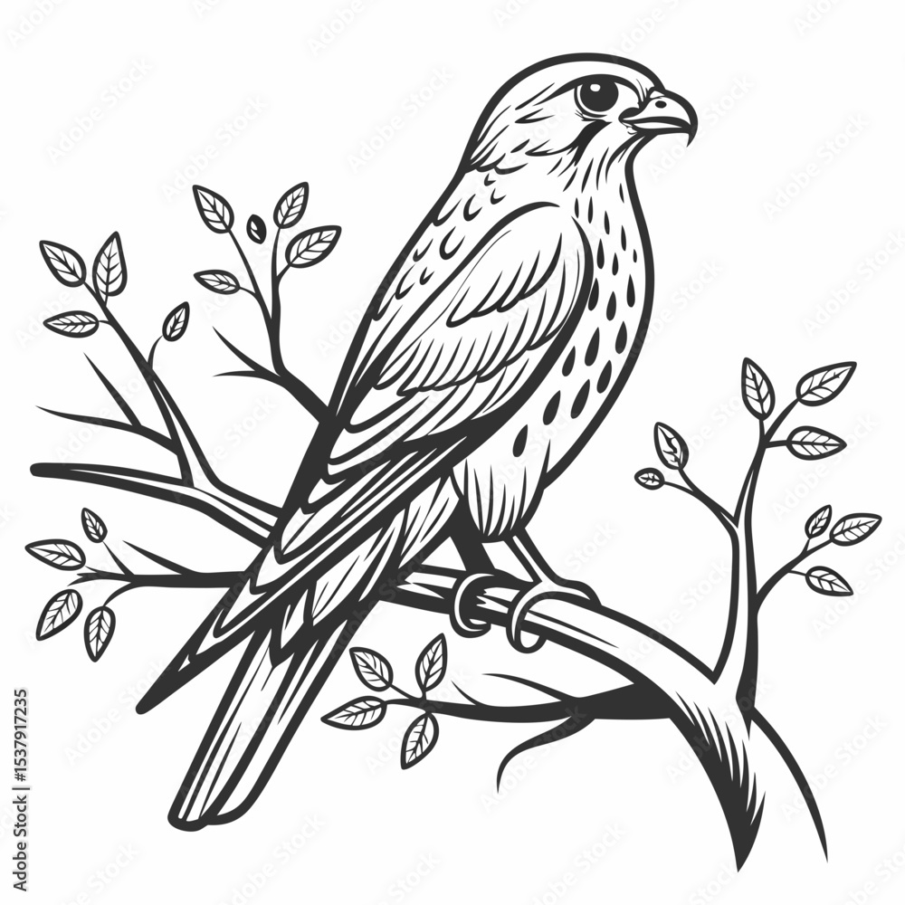 Obraz premium bird vector image