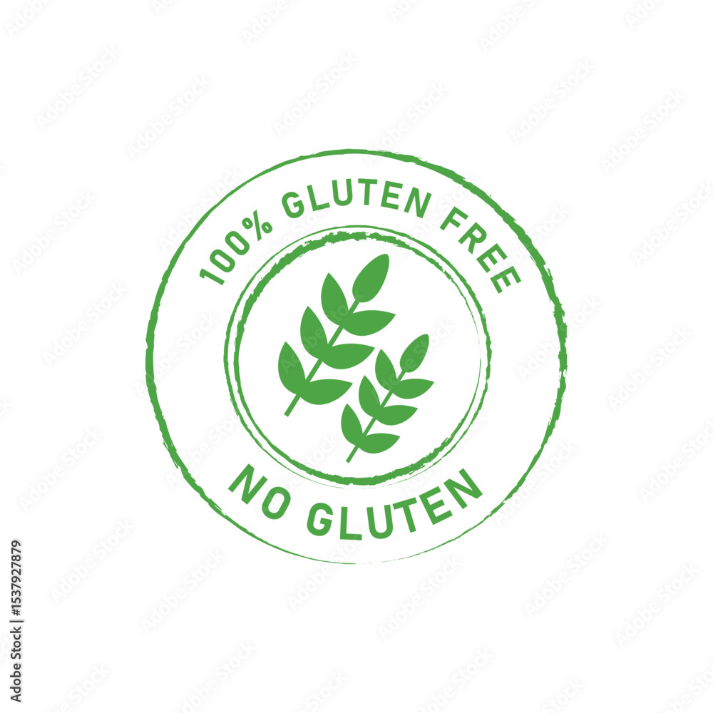 100% GLUTEN FREE VECTOR LOGO 100% GLUTEN FREE VECTOR LOGO