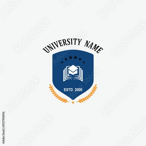 3142 educational logo school college university learning institute book academy organization