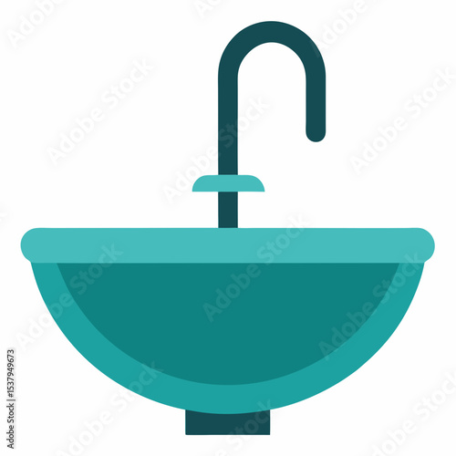 water tap isolated on white