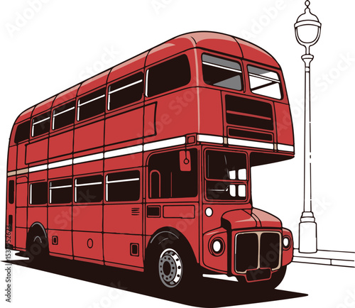 Large passenger bus icon. Black silhouette. Side view. Vector simple flat graphic illustration. Isolated object on white background. Isolate. 